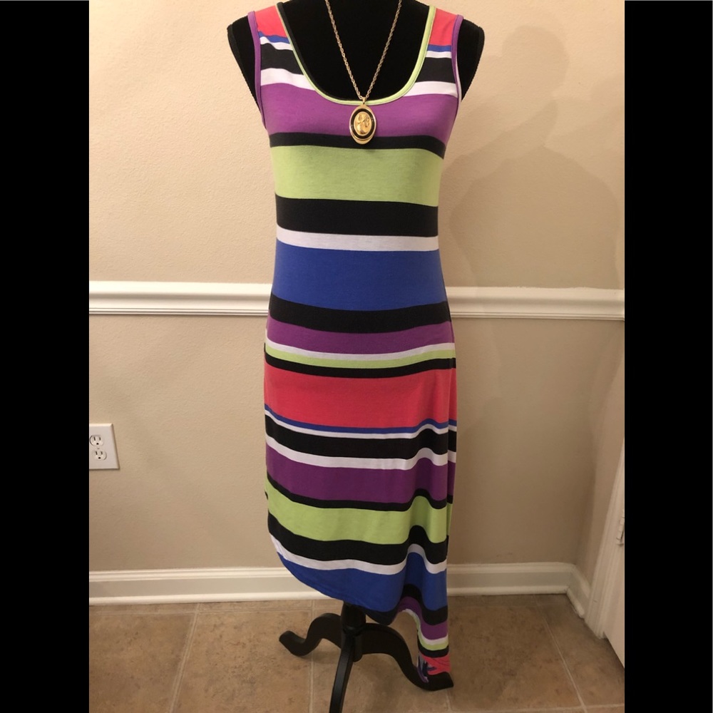 LOVE BY CHESLEY ASYMMETRICAL DRESS-SIZE M